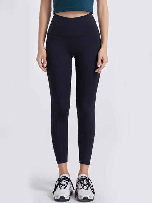 'Iluka' Wide Waistband Leggings - Celes Fashion